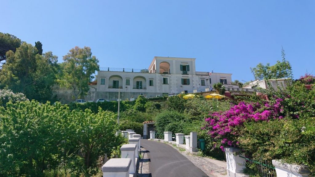 Foto Villa Arbusto con cielo limpido e piante